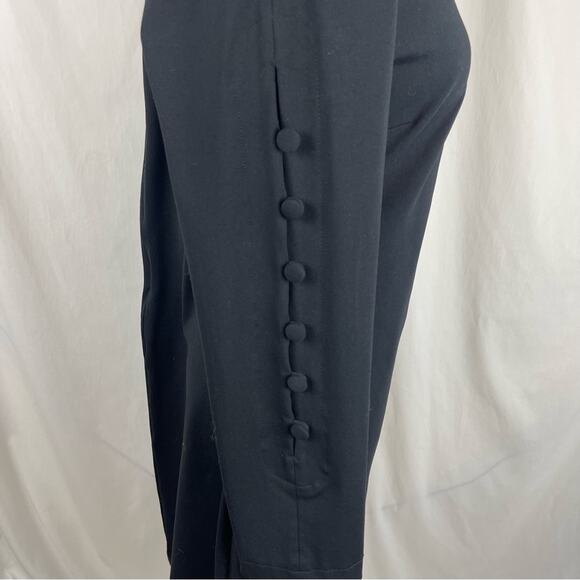 Cynthia Rowley Black Office To Date Night Feminine Dress NWOT Size L - Picture 5 of 14